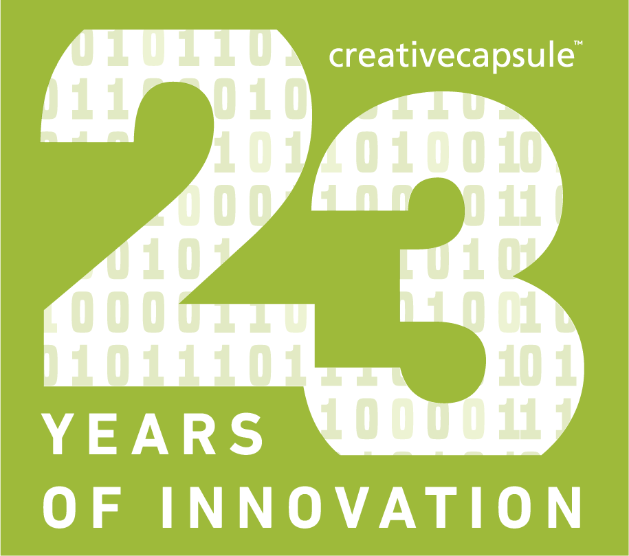 Creative Capsule celebrating 23 years of growth and innovation!